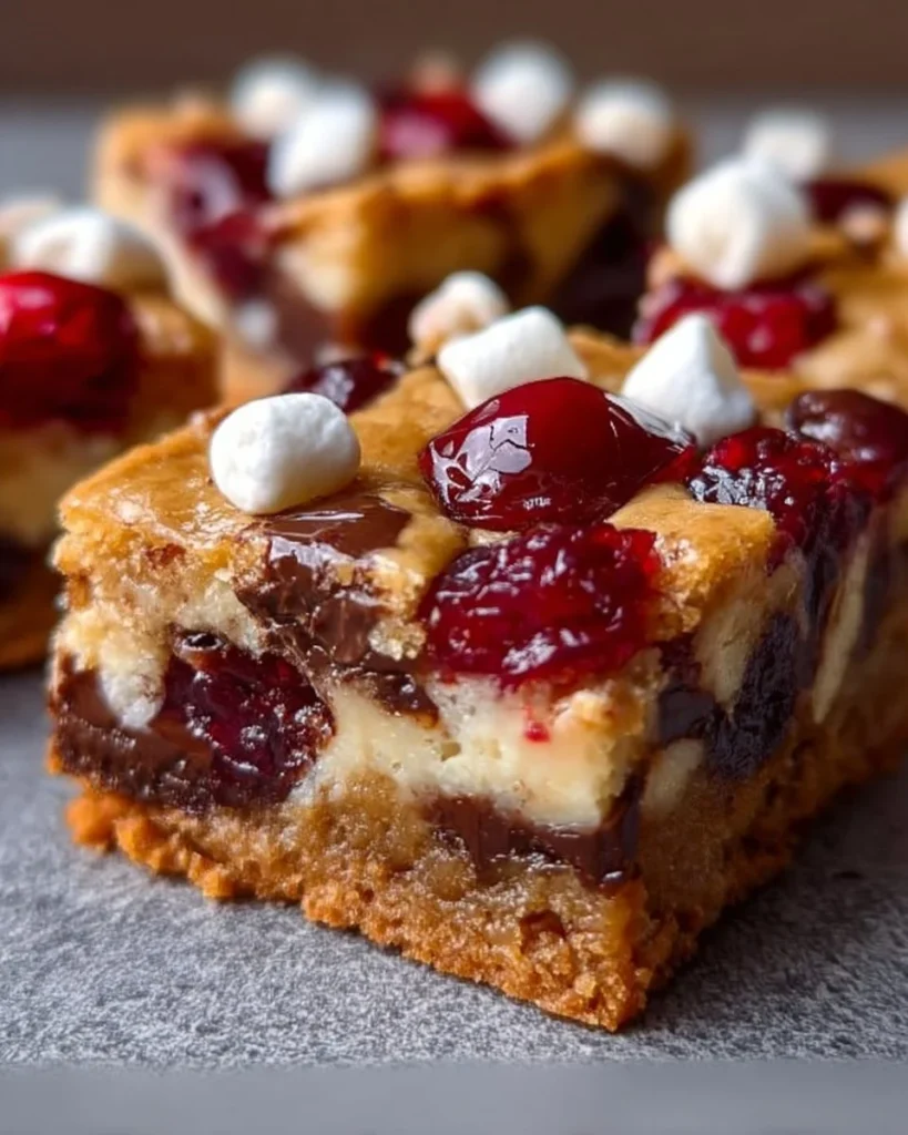 Assorted Christmas Bars decorated for the holiday season