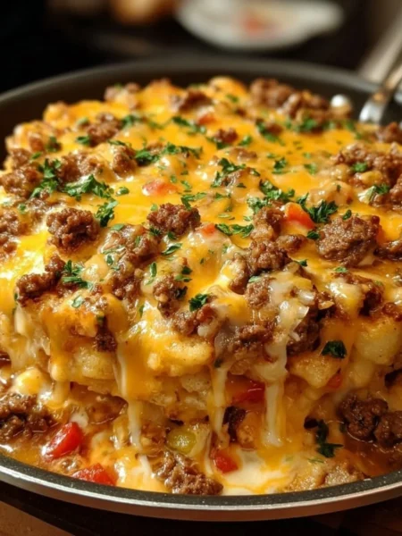 Delicious homemade Cattle Drive Casserole for family meals