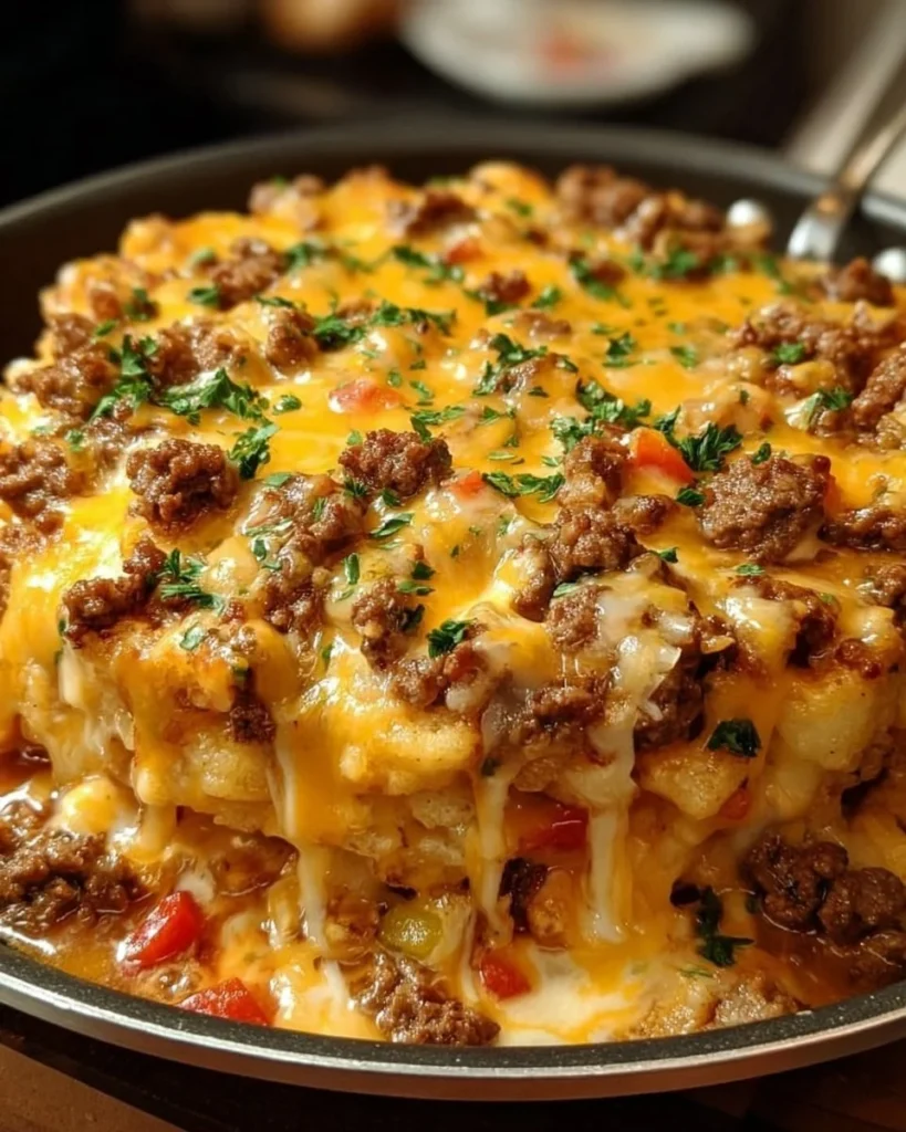 Delicious homemade Cattle Drive Casserole for family meals