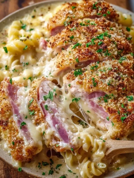 Delicious chicken dish inspired by Blue Ribbon cooking techniques.