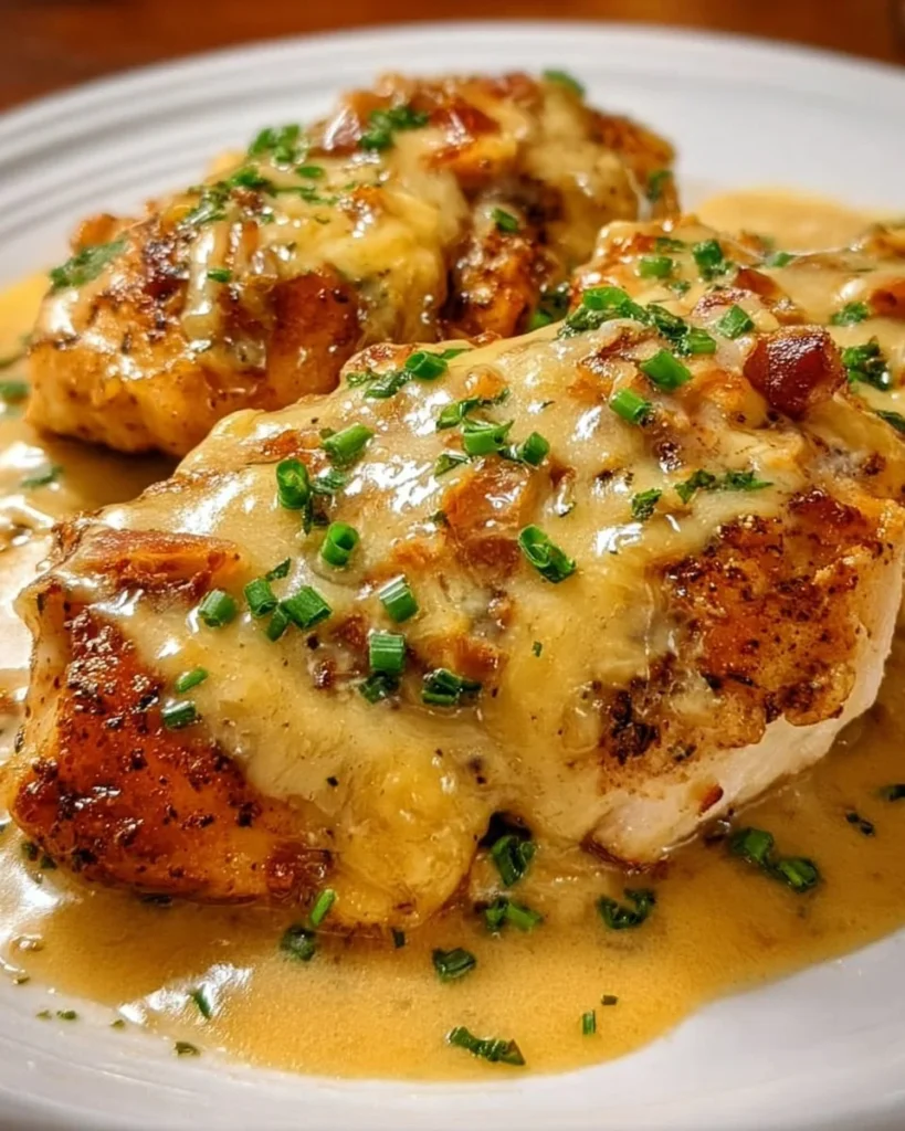 Texas Roadhouse Smothered Chicken topped with Jack Cheese