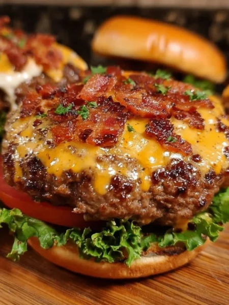 Delicious Crack Burgers recipe with fresh ingredients and juicy patties
