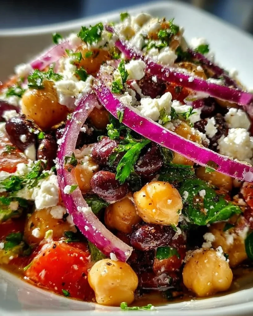 Delicious Divorce Salad prepared with fresh ingredients for a burst of flavor.