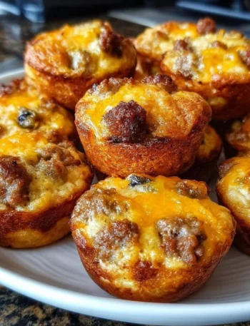 Delicious McGriddle Bites with sweet sausage muffins for quick breakfast