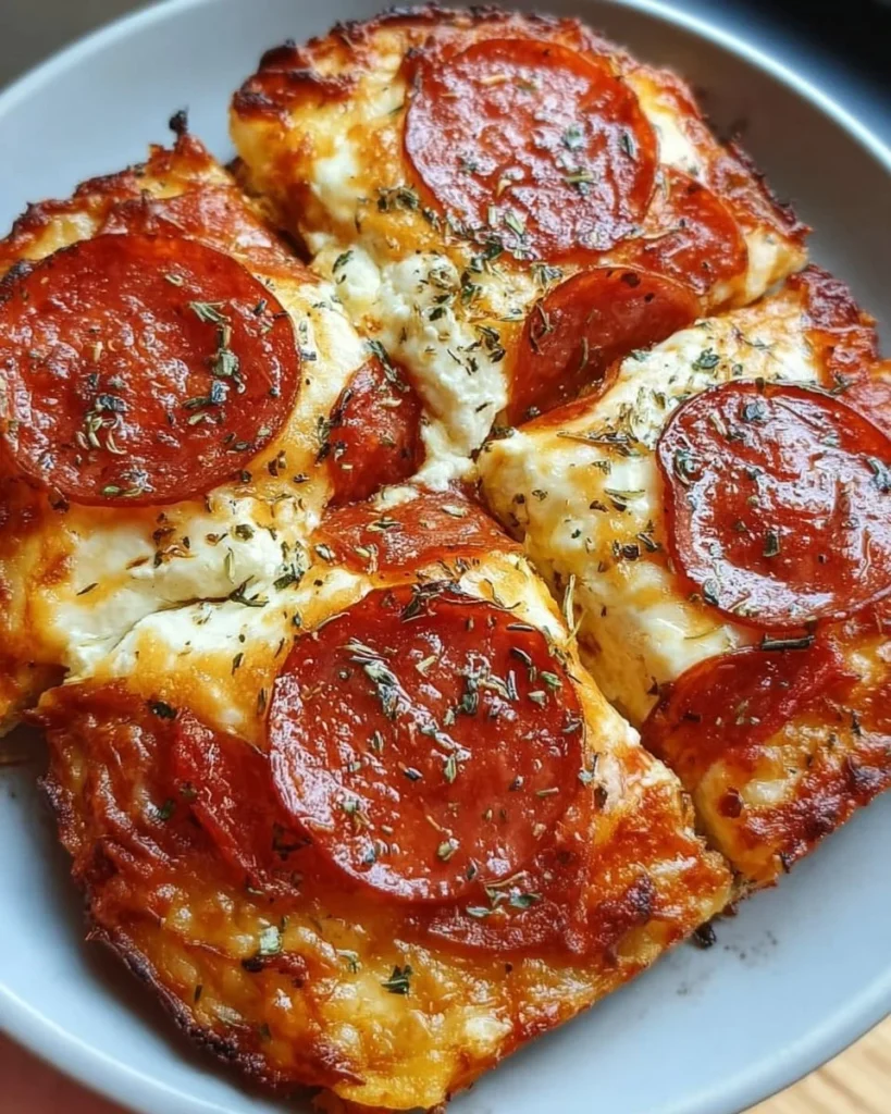 Viral cottage cheese flatbread pizza topped with fresh ingredients