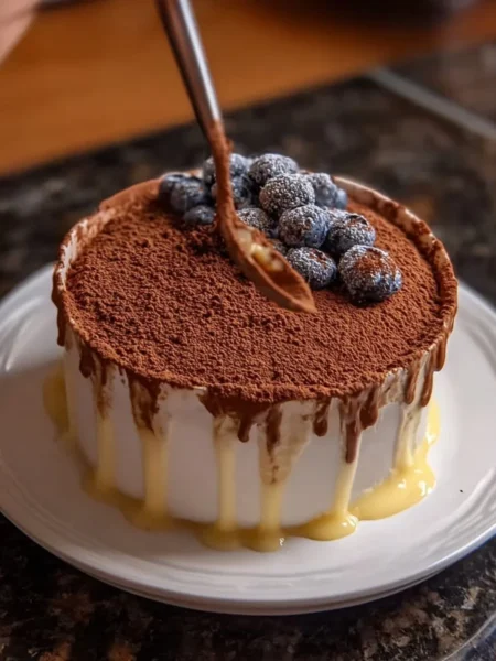 Viral Dream Cake with vibrant layers and creamy frosting, perfect for any celebration.